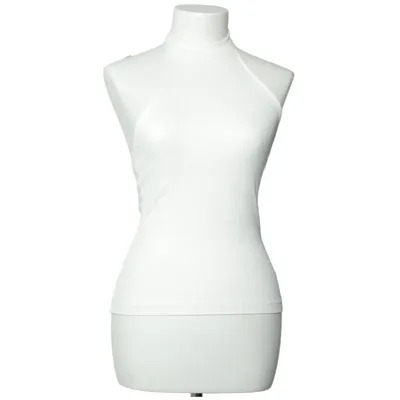 Halternecktopp (Vit) från Nelly Elastan, Polyester