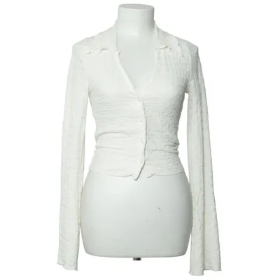 Blouse (Wit) van Monki Elastaan, Polyester