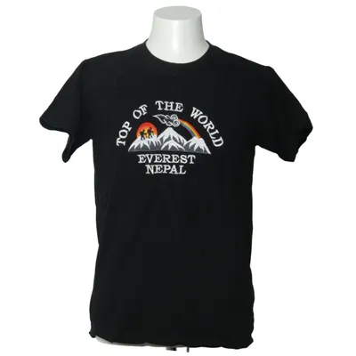 T-shirt (Svart) från Kapas Bomull