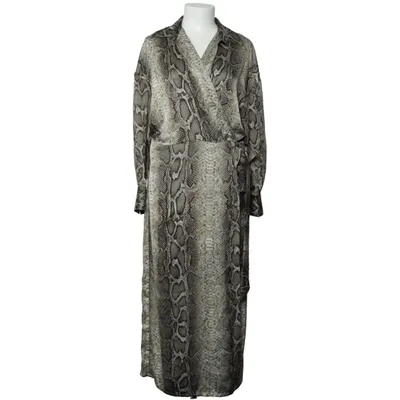 Omlottklänning (Grön, Grå) från Karmamia Polyester