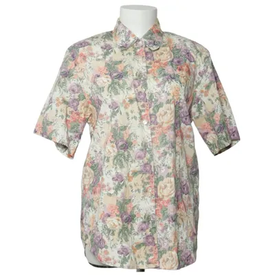 Short sleeve shirt (Beige, Multicolored) from Pierre Cavallo Cotton