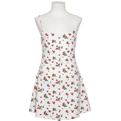 Klänning (Vit, Röd, Grön) från Aim'n Elastan, Polyester