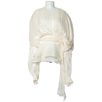 Bluse (Beige) fra Miss Rosier Polyester