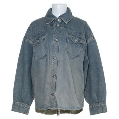 Denimjakke (Oversized Denim Shirt) fra NA-KD Bomuld, Polyester