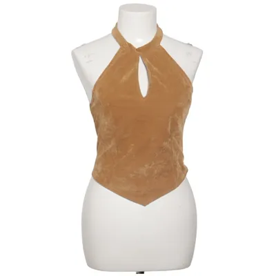 Halternecktopp (Brun) från Lipsy Clothing Acetat, Polyester, Viskos
