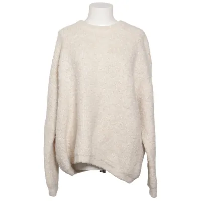 Fleecetröja (Vit) från Gina Tricot Akryl, Bomull, Polyamid, Polyester, Ull