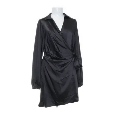 Omlottklänning (Wrap Satin Mini Dress) från NA-KD Polyester, Elastan