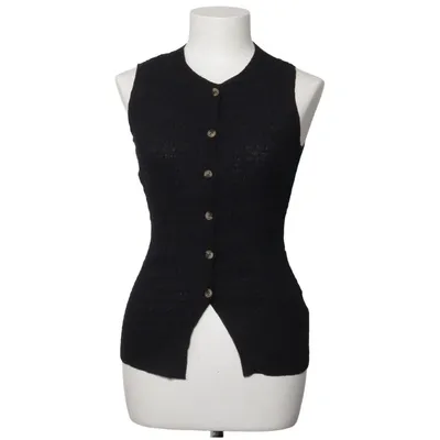 Vest (Sort) fra H&M Elastan, Polyester