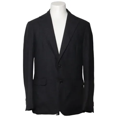 Blazer (Gray) from Doppelgänger Polyester, Wool