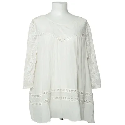 Blus (Vit) från KappAhl Polyester, Viskos