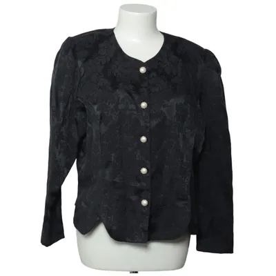 Blazer (Schwarz) von Promise Baumwolle, Polyester