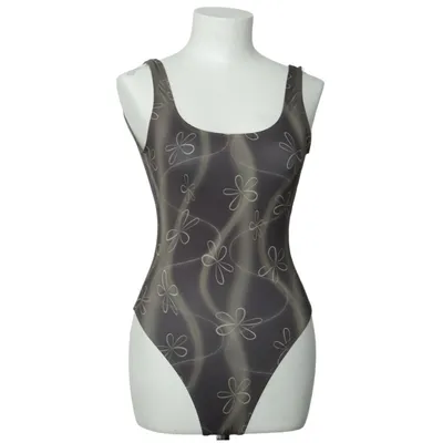 Baddräkt (Wide Neck Swimsuit) från NA-KD Elastan, Polyester