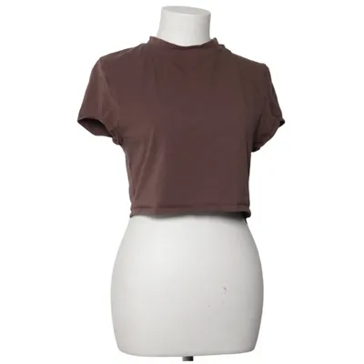 Top (Brown) from Miss Selfridge Cotton, Elastane