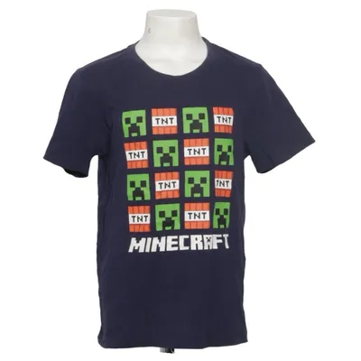 T-shirt (Blå, Flerfärgad) från Mojang Bomull