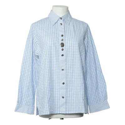 Shirt (Blue, White) from Os Trachten Cotton