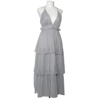 Dress (Gray, Silver) from True Decadence Polyester