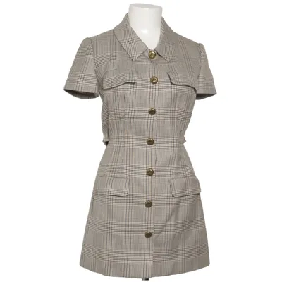 Skjortklänning (Brun, Flerfärgad) från Self-Portrait