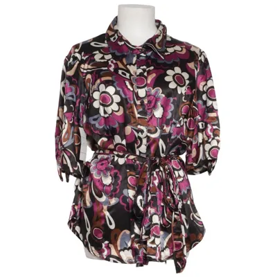 Short sleeve shirt (Black, Multicolored) from Chase Polyester
