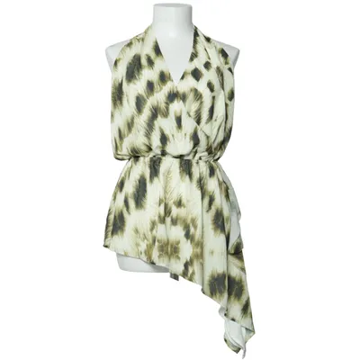 Robe dos-nu (Marron, Blanc) de White Fox Polyester