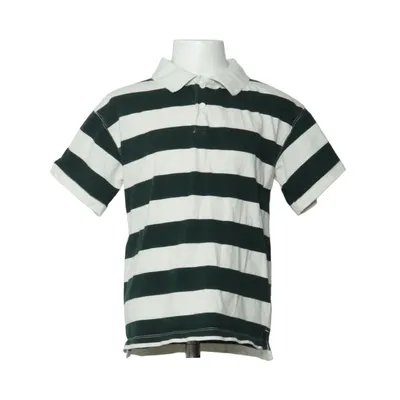 Pikétröja (Grön, Vit) från H&M Bomull
