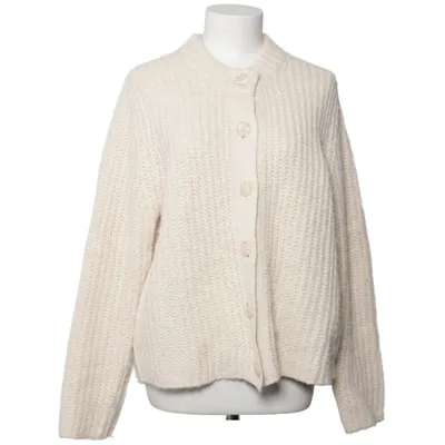 Cardigan (White) from Cubus Recycled polyester, Wool