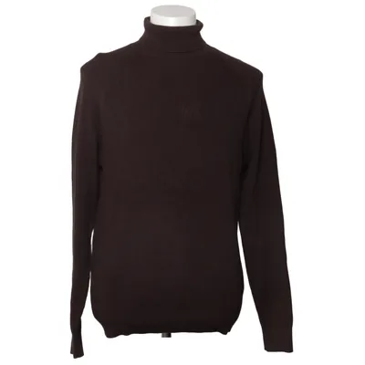 Pul à col roulé (Marron) de Dressmann Coton, Lyocell