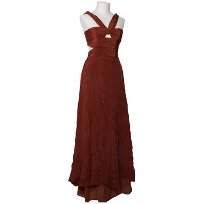 Klänning (Brun) från H&M Studio Polyester, Viskos