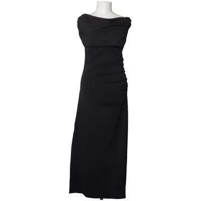 Robe longue (Noir) de Bubbleroom Élasthane, Polyester recyclé