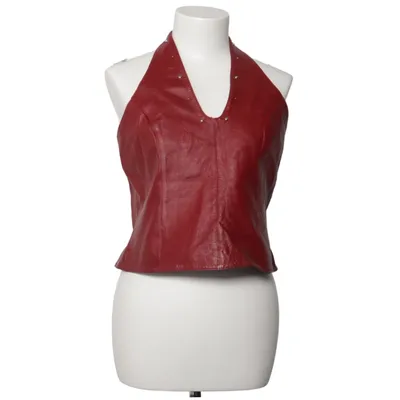 Haut dos-nu (Rouge) de Elements Polyester