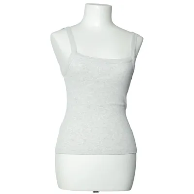 Tank Top (Gray) from Djerf Avenue Elastane, Organic cotton