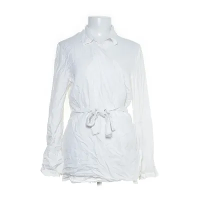 Slå-om bluse (Hvid) fra Weekday Viscose