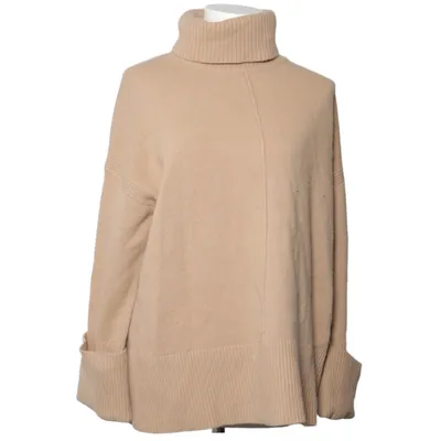 Pul à col roulé (Beige) de Reiss Cachemire, Élasthane, Polyamide, Laine