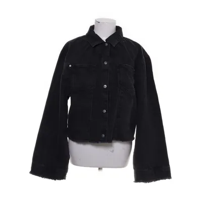Jeansjacka (Faded Denim Shirt Jacket Grey Washed) från LXA Bomull, Polyester