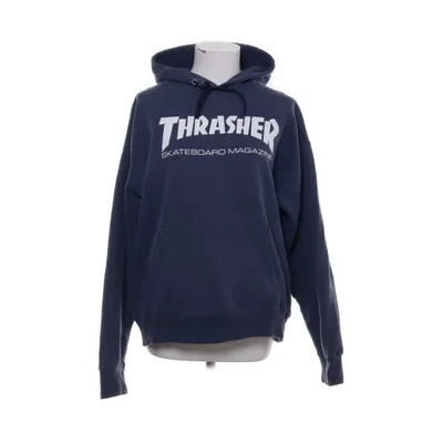Hættetrøje (Blå) fra Thrasher Bomuld, Polyester