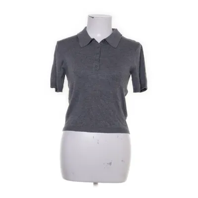 Polo shirt (Gray) from Divided by H&M Viscose, Polyamide