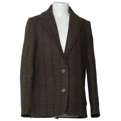 Blazer (Green, Blue, Brown) from Sézane Acetate, Cotton, Polyester, Viscose, Wool