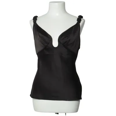 Tank­top (Schwarz) von Adoore Elasthan, Polyester