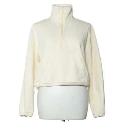 Fleecepullover (Weiß) von Lululemon Elasthan, Modal, Recyceltes Polyester