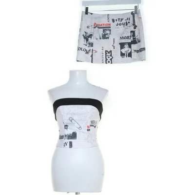 Set (Black, White) from With Jéan Polyester, Viscose