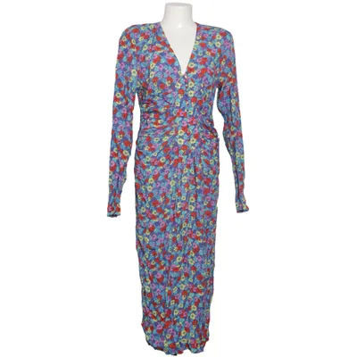 Jurk (Blauw, Meerkleurig) van Rotate Viscose