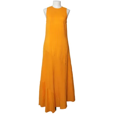Maxi dress (Yellow) from Ganni Cotton, Silk