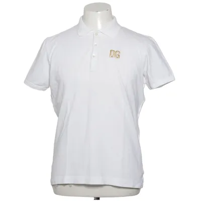 Pikétröja (Vit) från Dolce & Gabbana Beachwear Bomull