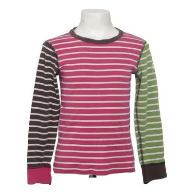 Långärmad t-shirt (Rosa, Vit, Flerfärgad) från Polarn O. Pyret Ekologisk bomull