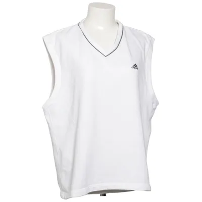 Slipover (Vit) från Adidas Bomull, Polyester