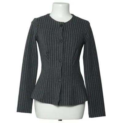 Blouse (Gray) from KappAhl Elastane, Polyester, Viscose