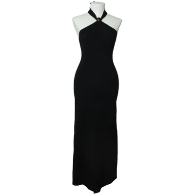Maxi jurk (Zwart) van La Maille Sézane Elastaan, Polyamide, Polyester, Viscose
