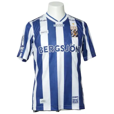 Fotbollströja (Eriksson, (IFK Göteborg – Brommapojkarna, 2026-07-17)) från Craft Återvunnen polyester