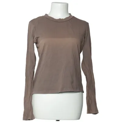 Langærmet t-shirt (Brun) fra Zara Bomuld