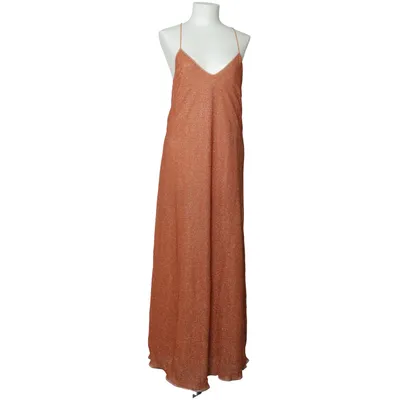 Maxi jurk (Oranje) van Oseree Metallvezel, Polyamide, Polyester