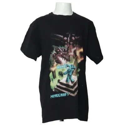 T-shirt (Zwart, Meerkleurig) van Jinx